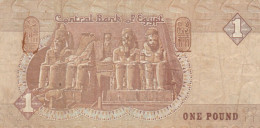 BANCONOTA - EGITTO 1 POUND VF (BN251 - Egypte