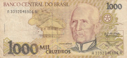 BANCONOTA - BRASILE 1000 CRUZEIROS VF (BN226 - Brésil