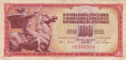 BANCONOTA - JUGOSLAVIA 100 DINARA VF (BN201 - Kazakhstán