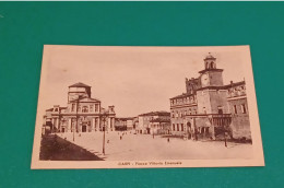 Carpi Piazza Vittorio Emanuele E Castello  No Circolata 1942 - Carpi