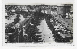 3837   Postal  La Coruña, Jardines De Méndez Nuñez Y Cantones - La Coruña