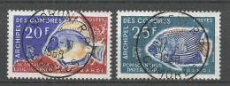 AFARS ET ISSAS  N° 47 Et 48 CACHET MORONI / Used / - Usados