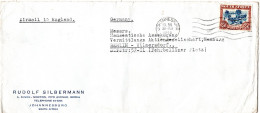 L73345 - Südafrika - 1946 - 2'6 Treck EF A LpBf JOHANNESBURG -> Westberlin - Cartas