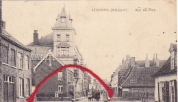 COMINES  Rue Du Fort Carte Allemande   CACHET Feldpost 1° WK - Comines-Warneton - Komen-Waasten