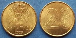 BELARUS - 20 Kopecks 2009 KM# 565 Independent Republic (1991) - Edelweiss Coins - Belarús