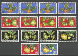 POLYNESIE SERVICE N° 1 à 15 NEUF**  SANS CHARNIERE NI TRACE Gom Mate / Hingeless / MNH - Dienstmarken