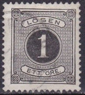 SE701 – SUEDE – SWEDEN – 1877-86 – NUMERAL VALUE – SG # D27a USED 4,50 € - Impuestos