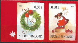 2009 Finnland Mi. 1997-8 **MNH    . Weihnachten - Nuevos