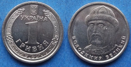 UKRAINE - 1 Hryvnia 2022 "Volodymyr The Great" Reform Coinage (1996) - Edelweiss Coins - Ukraine