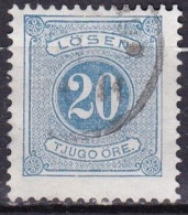 SE704C – SUEDE – SWEDEN – 1877-86 – NUMERAL VALUE – SG # D32a USED 5,25 € - Taxe