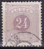 SE704D – SUEDE – SWEDEN – 1877-86 – NUMERAL VALUE – SG # D33 USED 58 € - Taxe