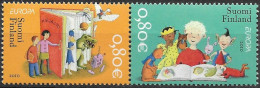 2010  Finnland Mi. 1997-8 **MNH     Europa: Kinderbücher. - Unused Stamps