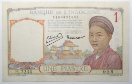 Indochine - 1 Piastre - 1946 - PICK 54c - SUP - Indochine