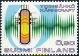 103022 MNH FINLANDIA 1977 EXPLOTACION DE LA ENERGIA NUCLEAR - Unused Stamps