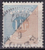 SE706 – SUEDE – SWEDEN – 1874 – NUMERAL VALUE – Y&T # 10A USED – 25 € - Taxe