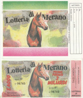 BIGLIETTO + CARTOLINA LOTTERIA (M_253 - Billetes De Lotería