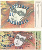 BIGLIETTO + CARTOLINA LOTTERIA (M_252 - Billetes De Lotería