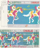 BIGLIETTO + CARTOLINA LOTTERIA (M_239 - Billetes De Lotería