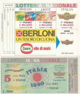 BIGLIETTO + CARTOLINA LOTTERIA (M_238 - Billetes De Lotería