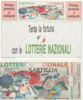 BIGLIETTO + CARTOLINA LOTTERIA (M_210 - Billetes De Lotería