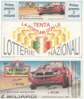 BIGLIETTO + CARTOLINA LOTTERIA (M_204 - Billetes De Lotería