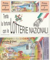 BIGLIETTO + CARTOLINA LOTTERIA (M_191 - Billetes De Lotería