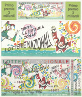 BIGLIETTO + CARTOLINA LOTTERIA (M_198 - Billetes De Lotería