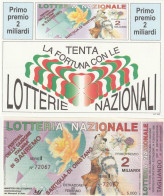BIGLIETTO + CARTOLINA LOTTERIA (M_184 - Billetes De Lotería