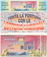 BIGLIETTO + CARTOLINA LOTTERIA (M_178 - Billetes De Lotería