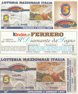 BIGLIETTO + CARTOLINA LOTTERIA (M_176 - Billetes De Lotería