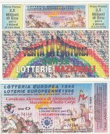 BIGLIETTO + CARTOLINA LOTTERIA (M_175 - Billetes De Lotería