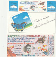 BIGLIETTO + CARTOLINA LOTTERIA (M_173 - Billetes De Lotería