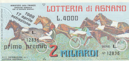 BIGLIETTO LOTTERIA (M_820 - Billetes De Lotería