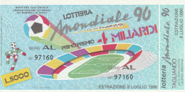 BIGLIETTO LOTTERIA (M_810 - Billetes De Lotería