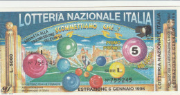 BIGLIETTO LOTTERIA (M_790 - Billetes De Lotería