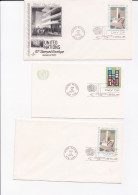 3 Enveloppes  Etats Unis A Identifier 6 - Schmuck-FDC