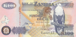 ZAMBIA 100 KWACHA -UNC - Zambie