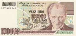 TURCHIA 100000 LIRAS -UNC - Turchia