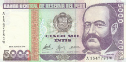 PERU' 5000 INTIS -UNC - Peru