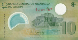 NICARAGUA 10 CORDOBAS -UNC - Nicaragua