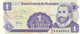 NICARAGUA 1 CENTAVOS -UNC - Nicaragua