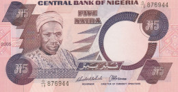 NIGERIA 5 NAIRA (2) -UNC - Nigeria