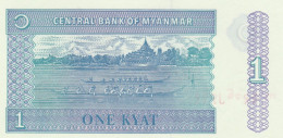 MYANMAR 1 KYATS -UNC - Myanmar