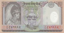 NEPAL 10 RUPEES (2) -UNC - Népal