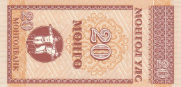 MONGOLIA 20 MONGO -UNC - Mongolia