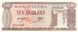 GUYANA 10 DOLLARS -UNC - Chine