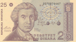 CROAZIA 25 DINARA -UNC - Croacia