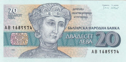 BULGARIA 20 LEV -UNC - Bulgarije