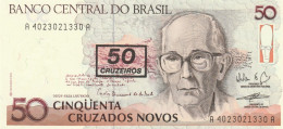 BRASILE 50 CRUZADOS (2) -UNC - Brésil