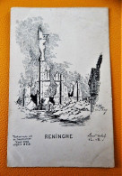 RENINGE  -  RENINGHE  - Tekeningen Uit De Loopgrachten - Yzer 1915 - Lo-Reninge